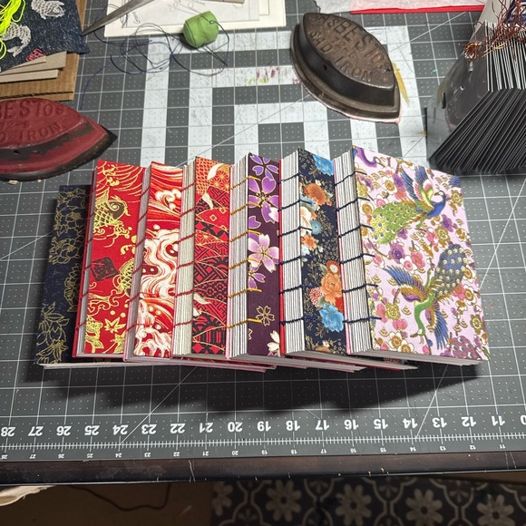 Handmade Coptic Bound Blank Journals made to Order. Choose your cover design. - Picture 4 of 16